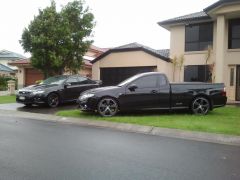 The Ute with our close friends New GT Black