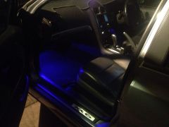 New blue LED Footwells