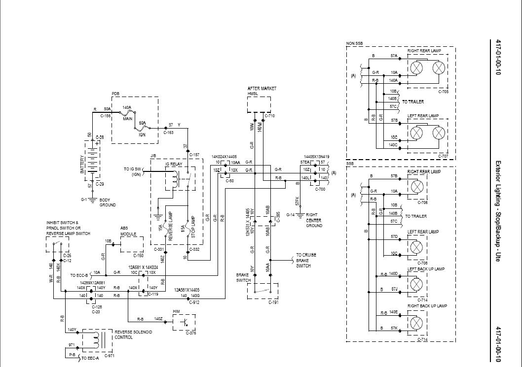 Wiring Diagram - Electrics Workshop - Ford XR6 Turbo.com