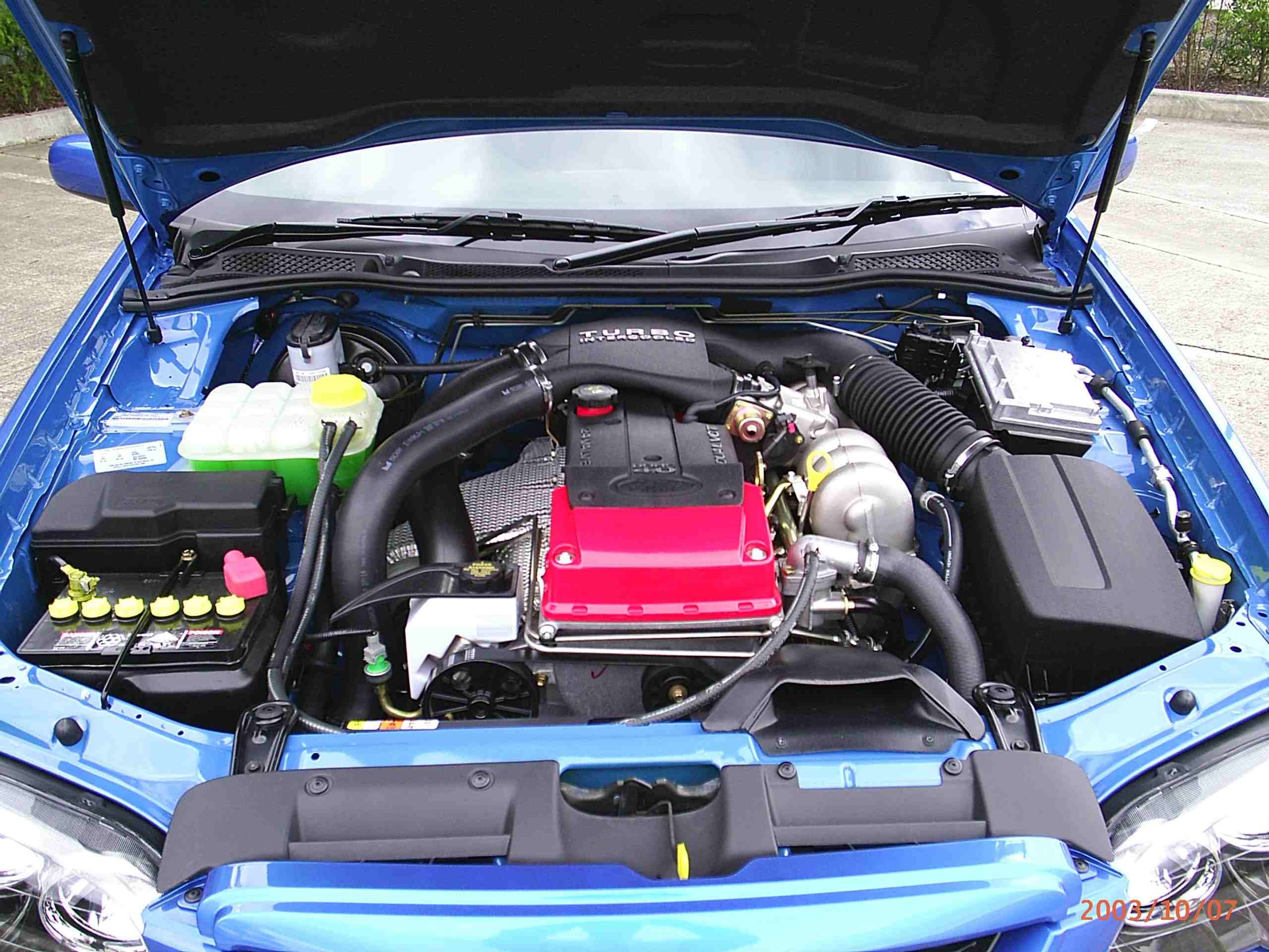 Are The Engine Bays In The Xr6t Sprayed Now - General Tech - Ford XR6 ...