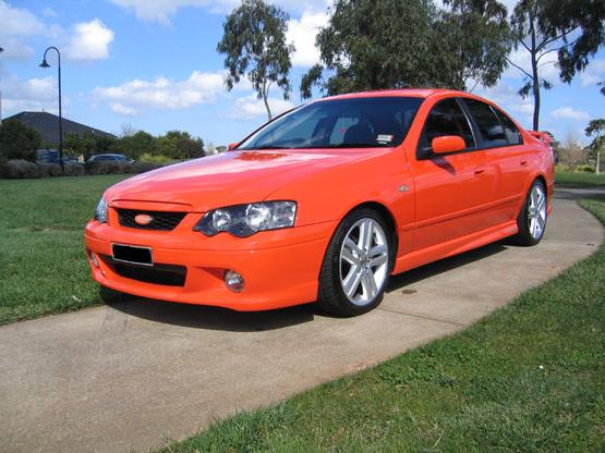 Pictures Of Blood Orange Xr6t's? - Off-Topic - Ford XR6 Turbo.com